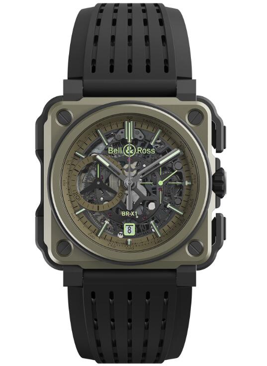 luxury replica Bell & Ross BR-X1 Military BRX1-CE-TI-MIL watch